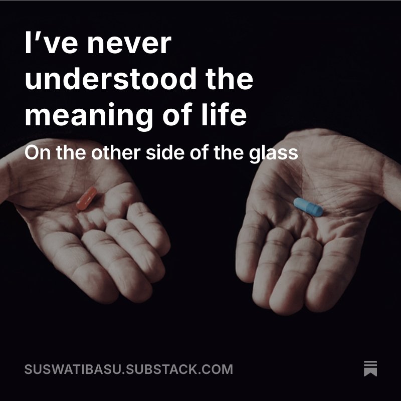 HowToBe247's tweet image. This is a much darker, far more personal essay than my recent ones about what it’s like to leave your body in order to survive and never be able to return to it. 

Trigger warnings with this one.

open.substack.com/pub/suswatibas…

#essay #mentalhealth #writing #trauma