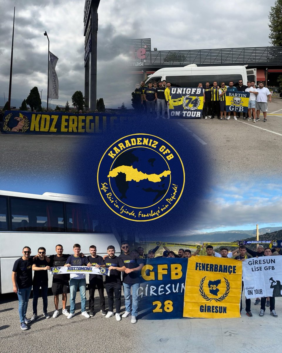 DÜŞTÜK YİNE YOLLARINA 

Fenerbahçe’mizi trabzonspor maçı karşısında yalnız bırakmamak için temsilicilklerimizle beraber Kadıköy yolundayız .

#GENÇFENERBAHÇELİLER
