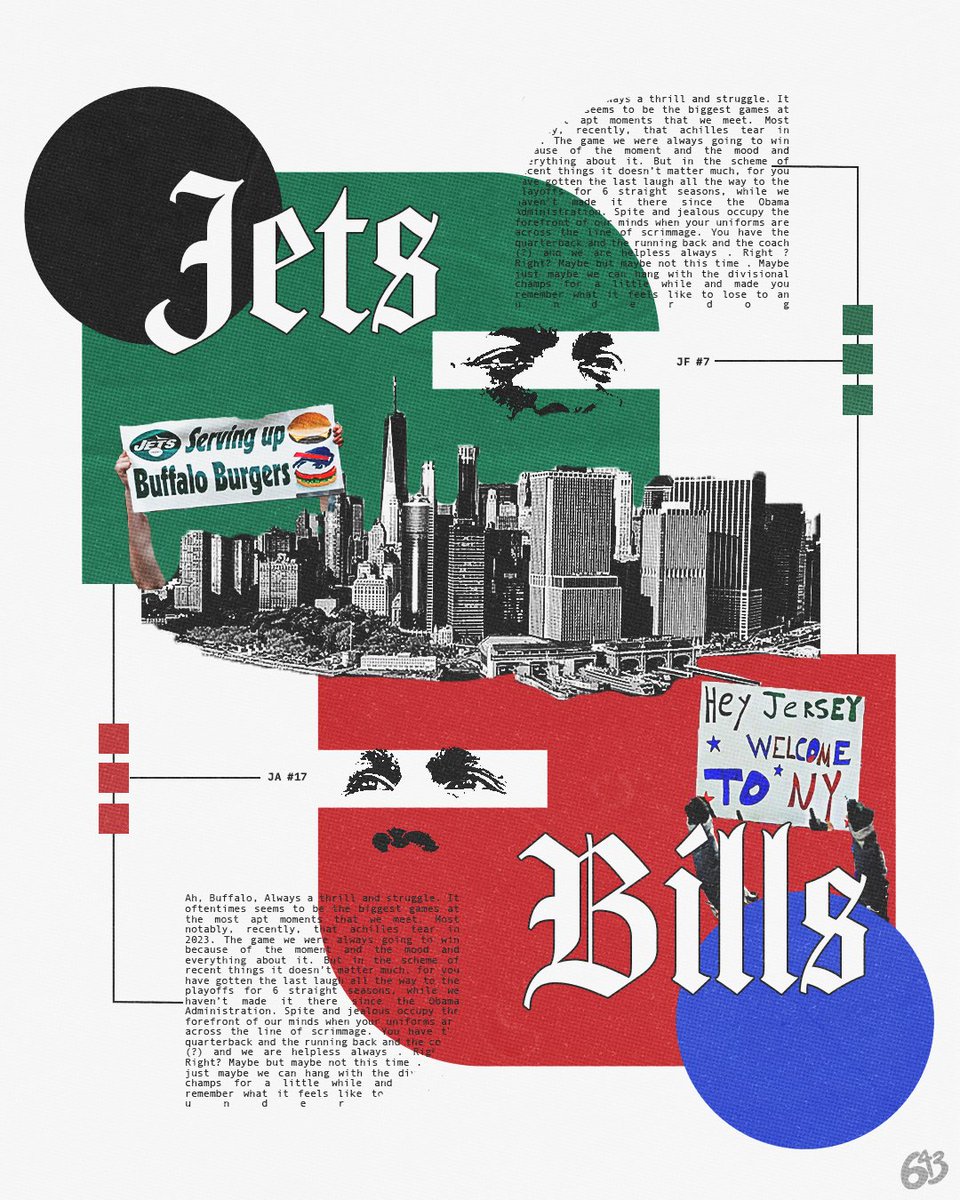 BILLS VS JETS 🎨