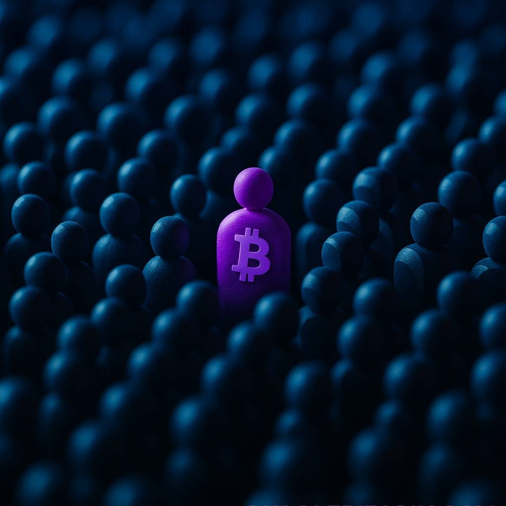 In a world of copies, #PurpleBitcoin stands unique. 💜