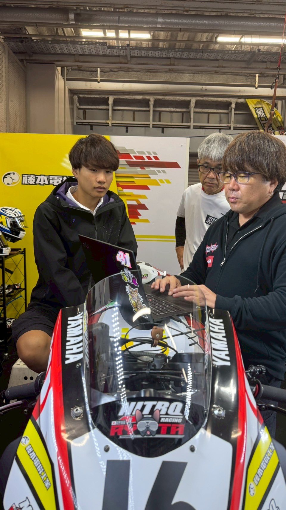 田中 ゲスト田中敬秀選手（プロレーシングライダー・NTR株式会社社長