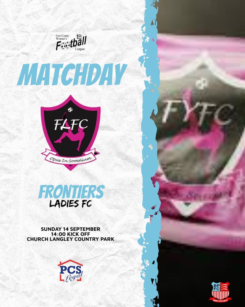 𝗥𝗘𝗦𝗘𝗥𝗩𝗘𝗦 | Our Reserves are in action this afternoon as they travel to Harlow to face Frontiers Ladies FC looking to pick up their first 3 points off the season!

#UpTheBowers | #BowersFamily