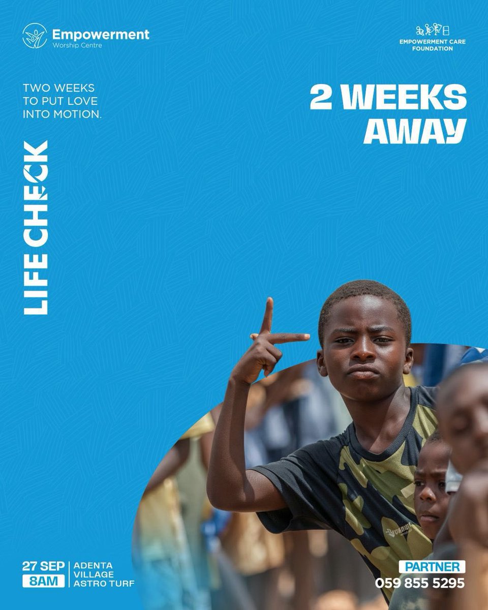 ewclife's tweet photo. LifeCheck is just 2 weeks away!

We’re still waiting for YOU to:
Post
 Donate
Volunteer
Sponsor

Don’t miss it — see you at the LifeCheck Wellness Stand! 

#LifeCheck25 #LoveInAction #WellnessForAl https://t.co/XSmYX1urBC