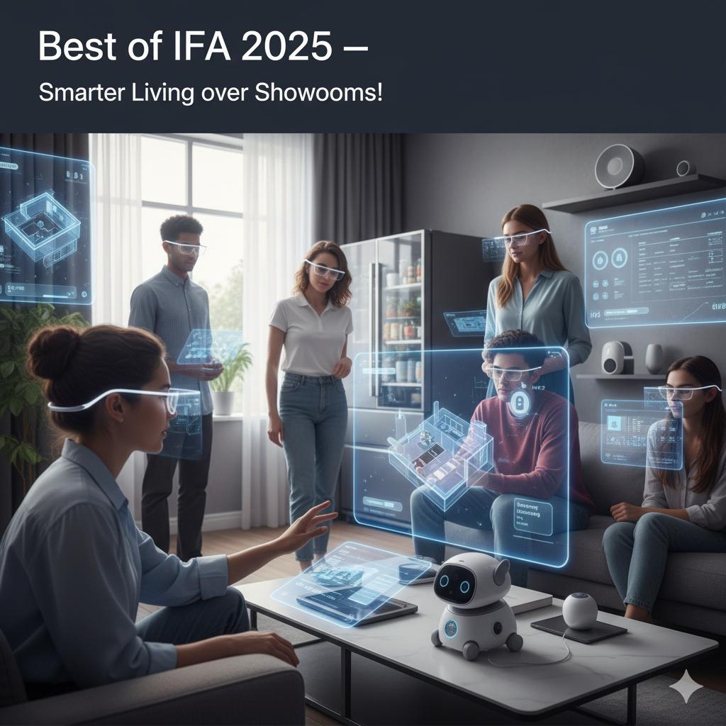 usa_arts_08's tweet image. Best of IFA 2025” Reveals AI Home Tech Mainstreaming: Smarter Living over Showrooms!

Explore the latest AI gadgets for your home:usaartsandentertainment08.blogspot.com/2025/09/blog-p…

#IFA2025 #AIHomeTech #SmartLiving #TechTrendsUSA #HomeInnovation