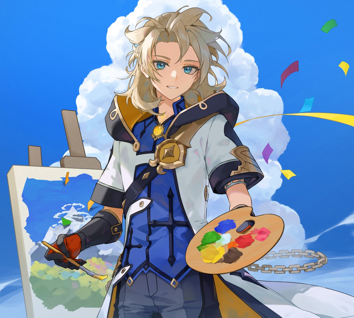 알베도 생일카페에 현수막으로 협력했습니다 🥳🥳🥳
즐거운 행사 되셨기를 바랍니다!
알베도 생일 축하해💛

#アルベド生誕祭2025
#생일에_피어난_눈꽃
#백악의_흔적으로_남기는_축하