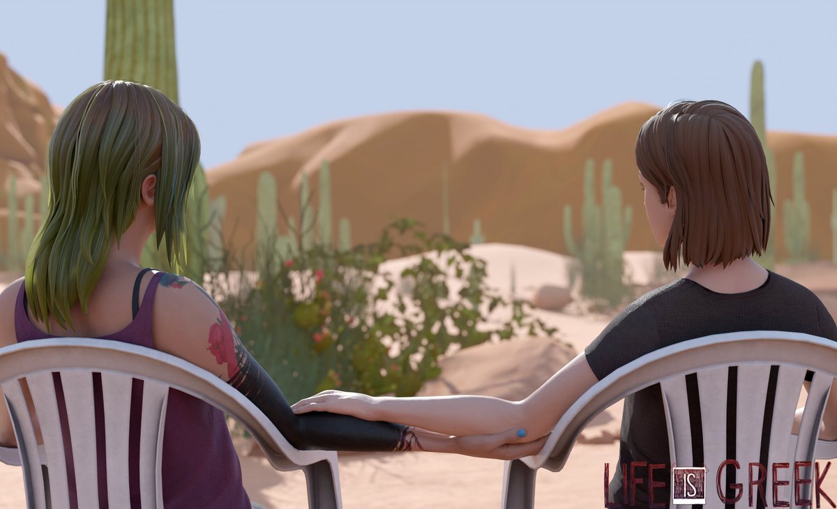 life_is_greek's tweet image. Admiring the view 
—▪︎—
Rendered by me in Blender3D
—▪︎—
#lifeisstrange #lis #LifeisStrangeDoubleExposure #Pricefield #MaxCaulfield #chloeprice #lisde #lisfanart