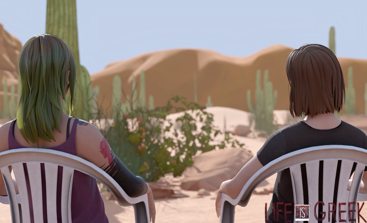 life_is_greek's tweet image. Admiring the view 
—▪︎—
Rendered by me in Blender3D
—▪︎—
#lifeisstrange #lis #LifeisStrangeDoubleExposure #Pricefield #MaxCaulfield #chloeprice #lisde #lisfanart