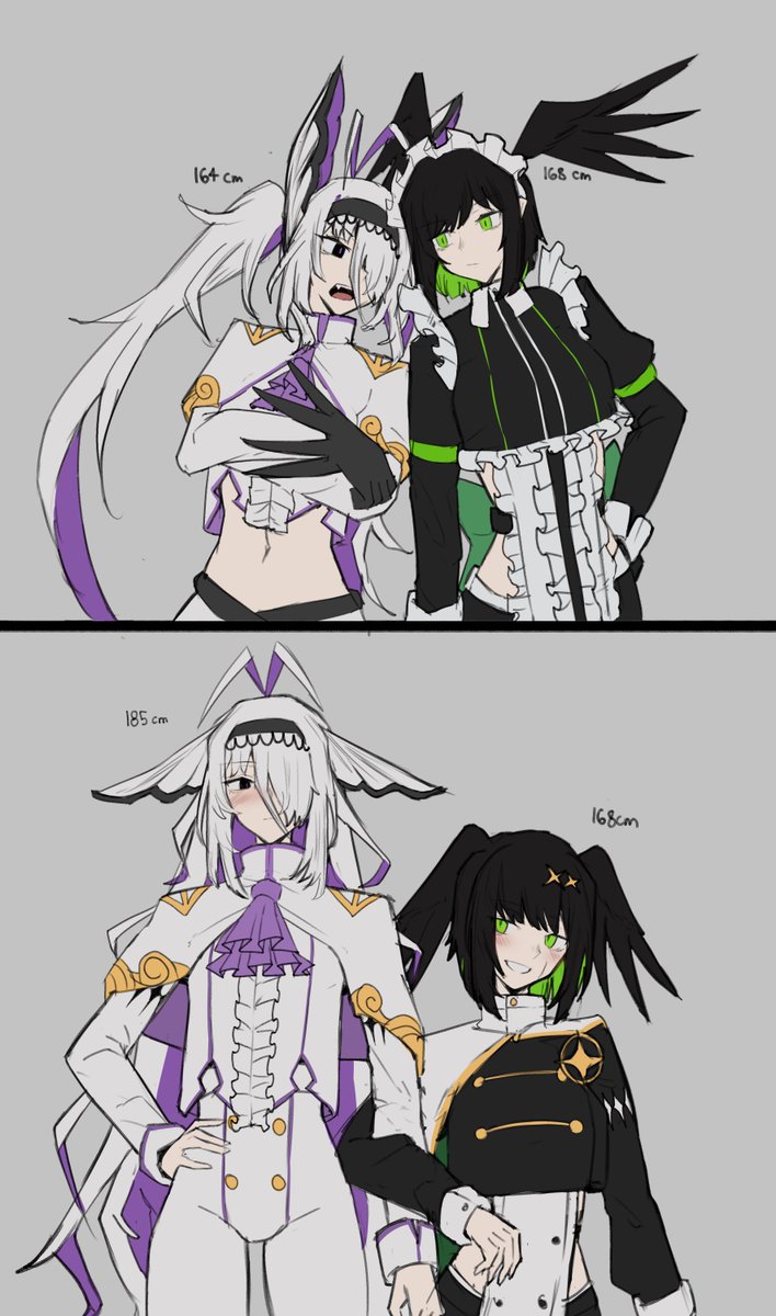 #oc maria &amp; megido 