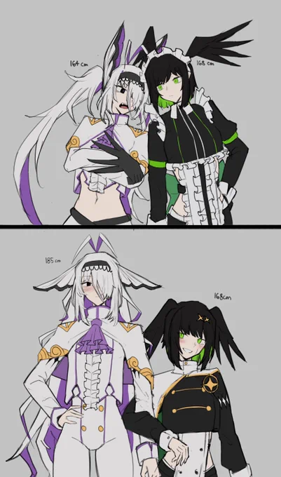 #oc maria &amp; megido 