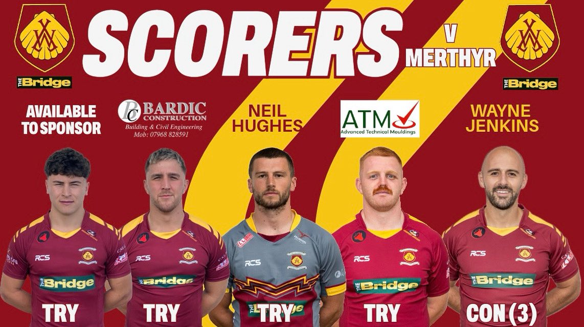 Yesterday’s scorers:

Tries: Lucca Setaro, Dylan Lewis, Josh Weeds, Lewis Clayton
Cons: Nick Gale (3) 

#uppawands