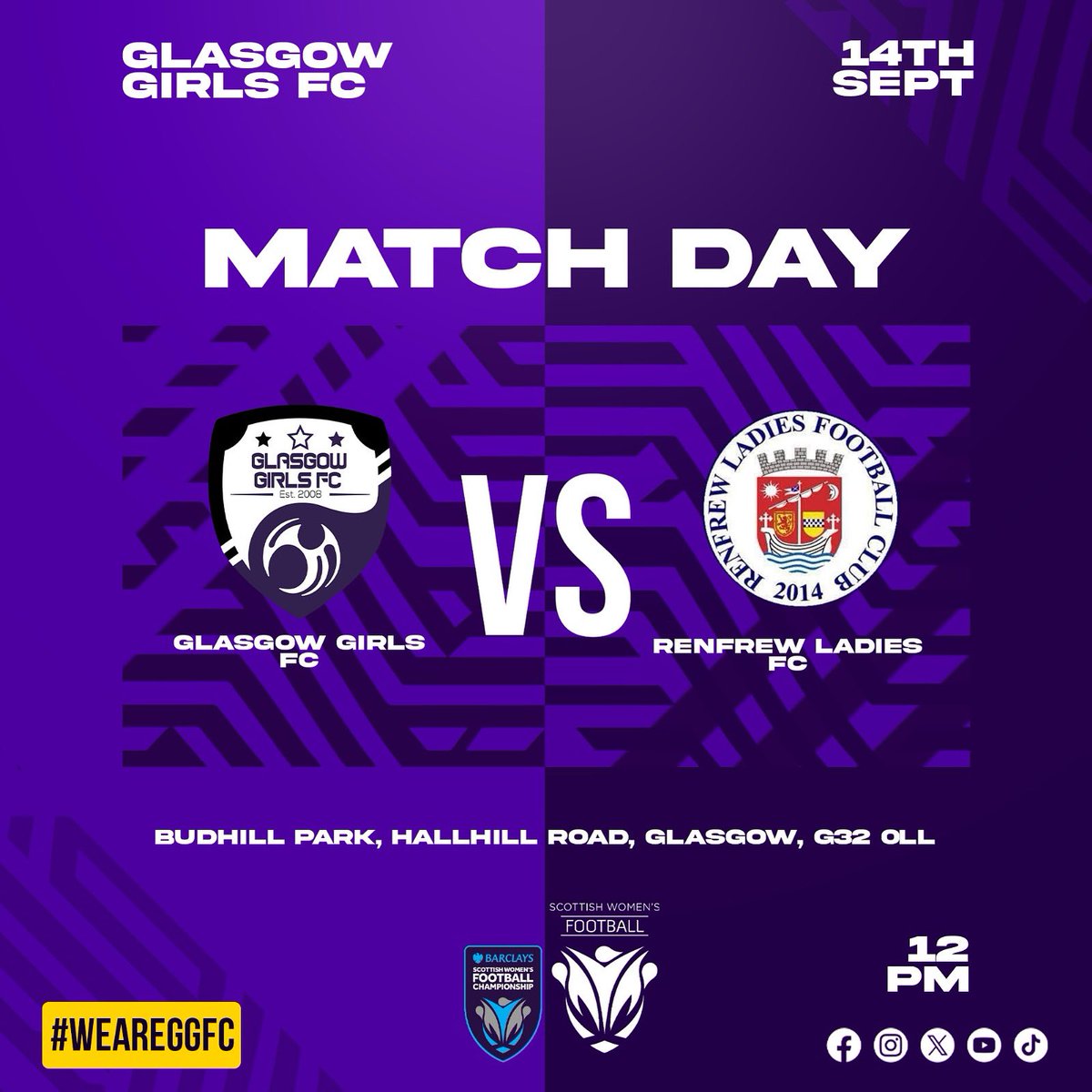 Glasgow Girls FC tweet media