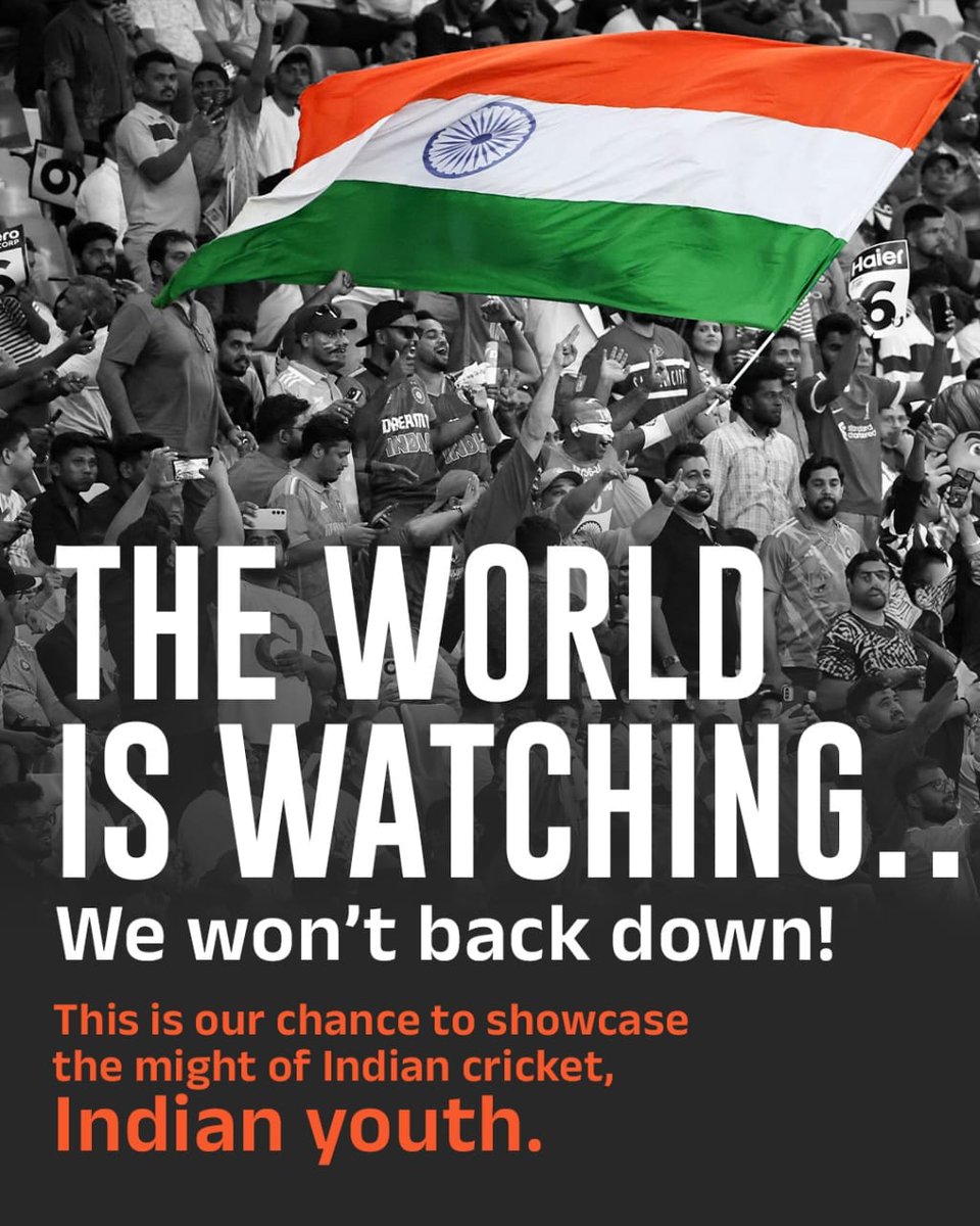 हर कैच हमारे धैर्य की परीक्षा है।
हर रन हमारी मेहनत की पहचान है।
आज खेल सिर्फ़ खेल नहीं, यह राष्ट्रीय संकल्प है।
#DefeatPakInEveryField