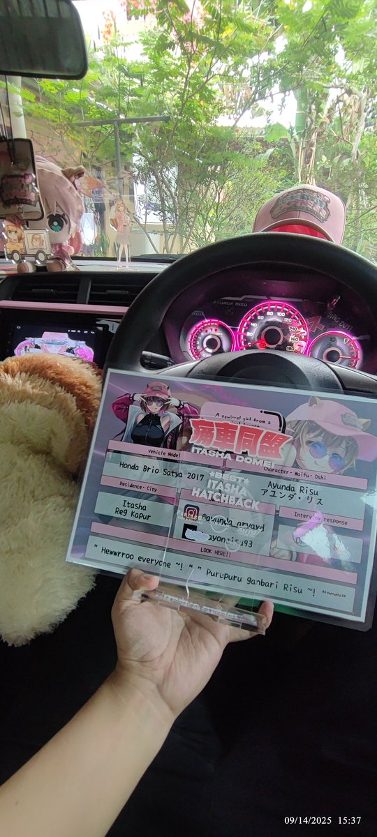 Uwoghh let's go 109/110 point nyaris perfect 🗣️🔥 finally best itasha hatchback tingkat nasional , syg bgt hampir menang vote by visitor jg pdhl 😭👌