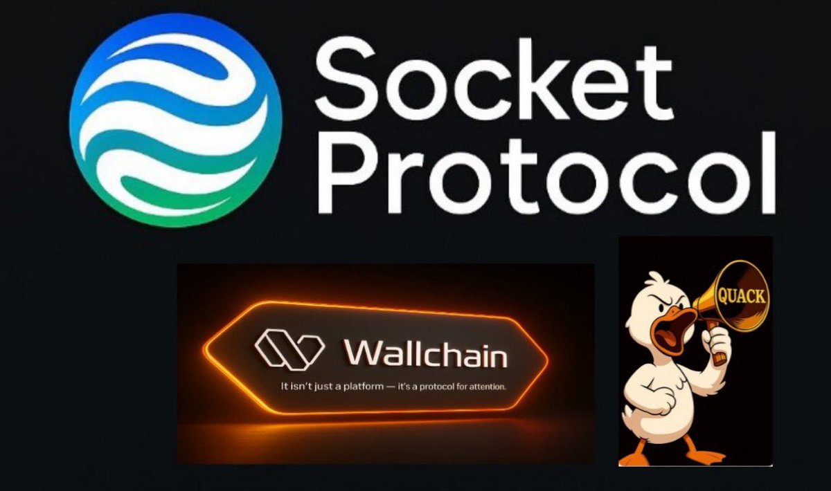Glomay22's tweet image. Gm Gm
Happy Sunday blessed weekend
Let’s all do well and keep the Quack Quack Quack @SOCKETProtocol
@wallchain_xyz
#SocketTech #ChainAbstraction #DeFi