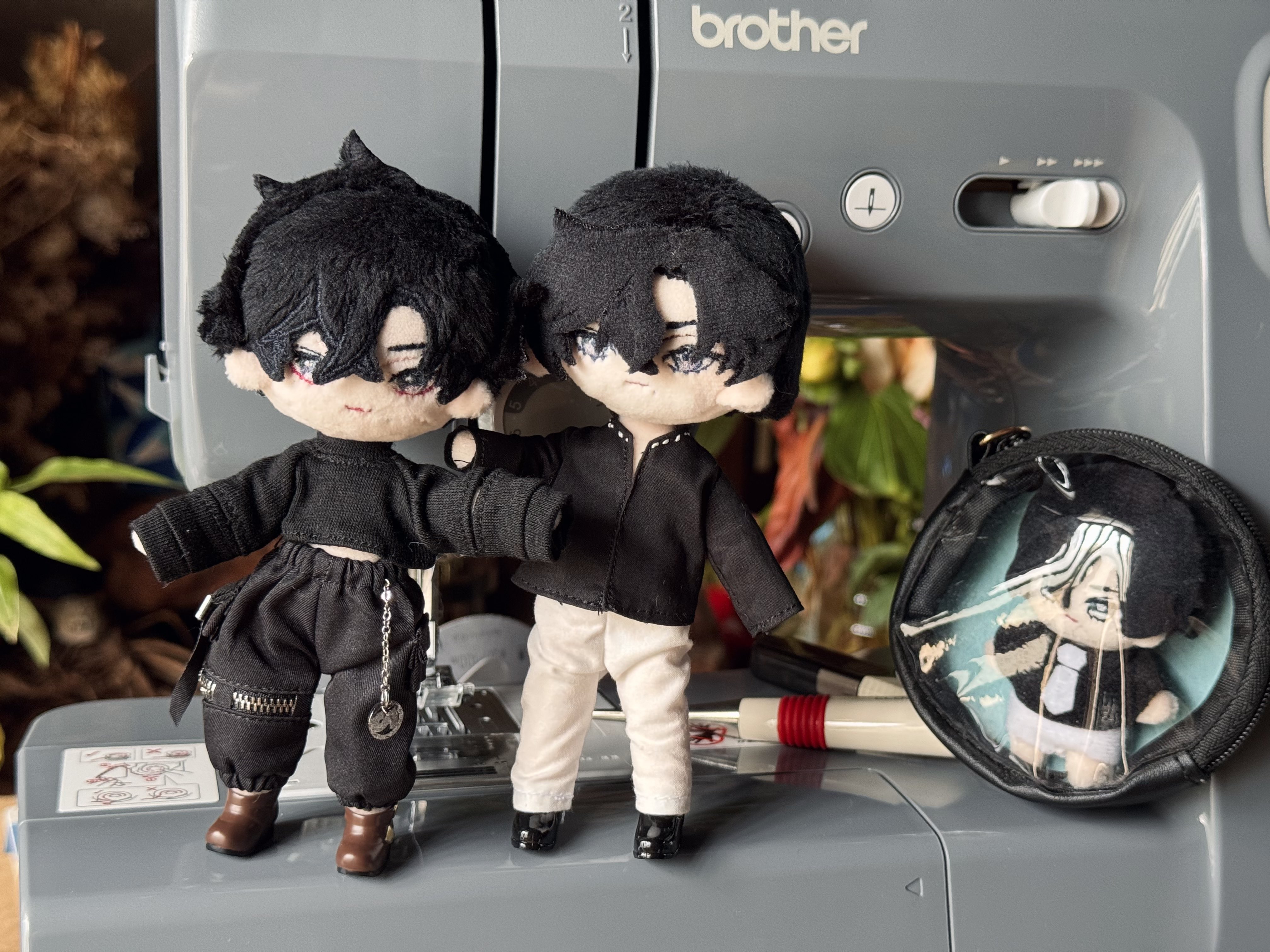 ゆ*⭕様 自作ぬいぐるみ 15cm 犬 骨あり