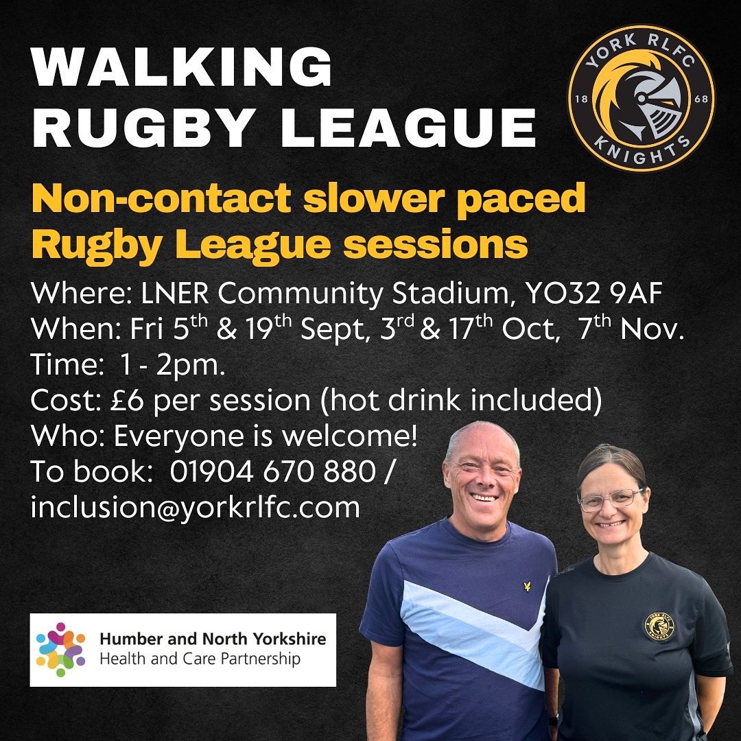 York RLFC Foundation tweet media