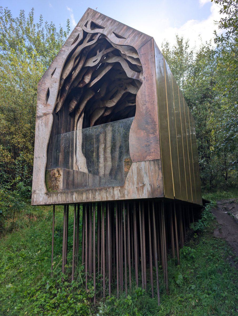 XENONHORNET's tweet image. Freya's Cabin beside the south shore of Kielder Water  #kielderwater #Northumberland
