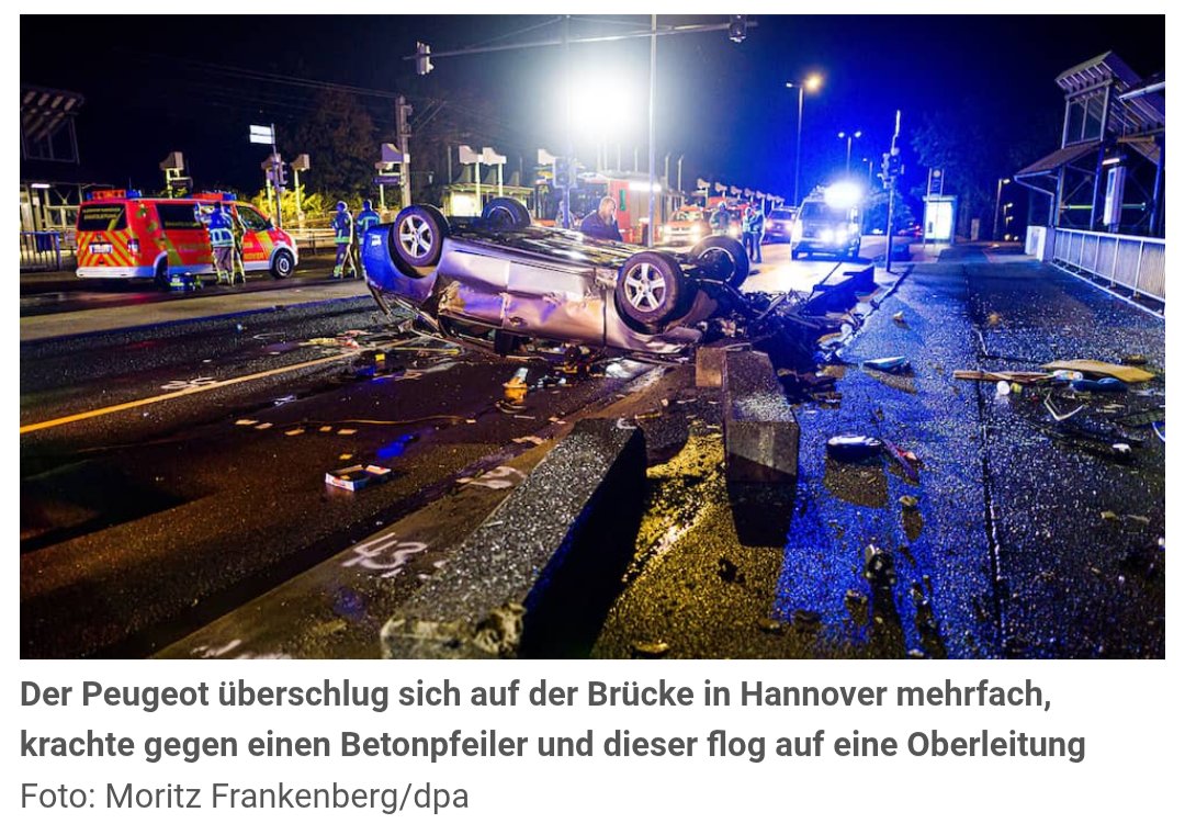 Statt hier die wahren Schuldigen zu benennen – die Poller, die durch den Aufprall von der Brücke geschleudert wurden – wird hier mal wieder Stimmung gegen Autos gemacht.

bz-berlin.de/berlin/bahn-st…

<a href="/FhainBestimmung/">Mitbestimmung Fhain</a>