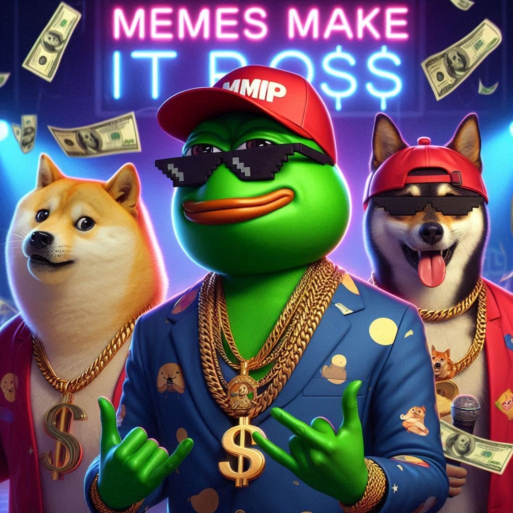 Memes make it possible 🚀😂 The magic fuel that takes ideas from zero to hero and turns vibes into moon missions 🌕✨ Keep stacking those memes, the market runs on them! 

#Crypto #Memes #MMIP #MemeCoin #DeFi