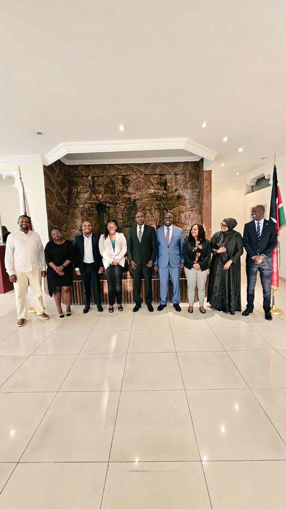 The Ambassador met with the Kenyan delegation from the GCC region who participated in a 3-day <a href="/IMOHQ/">International Maritime Organization</a> workshop in Doha, Qatar. The program focused on knowledge exchange &amp; strengthening consular collaboration among embassy staff from EAC &amp; Horn of Africa countries in the GCC.