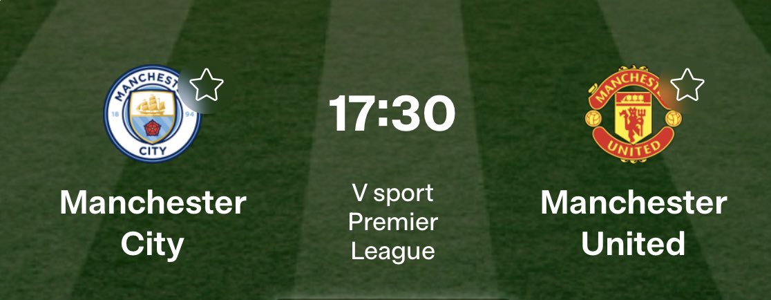 PL - STORKAMP!🤩

(100kr innskudd, gir 600kr på konto. Link under)

Manchester city - Manchester United

Gjør følgende:

🔸Resultat
🔸Retweet + følg meg
🔸Ha konto/lag deg en konto hos VINN via link her: wleuroearners.adsrv.eacdn.com/C.ashx?btag=a_…

🎯 500kr til en med rett svar!