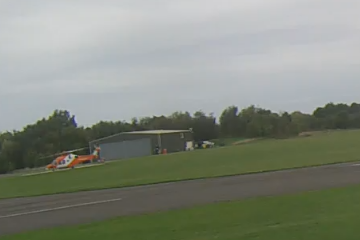 Girl26Robyn's tweet photo. magpas arrives back at base after a call to kings park this morning https://t.co/7pVEgNOfhF