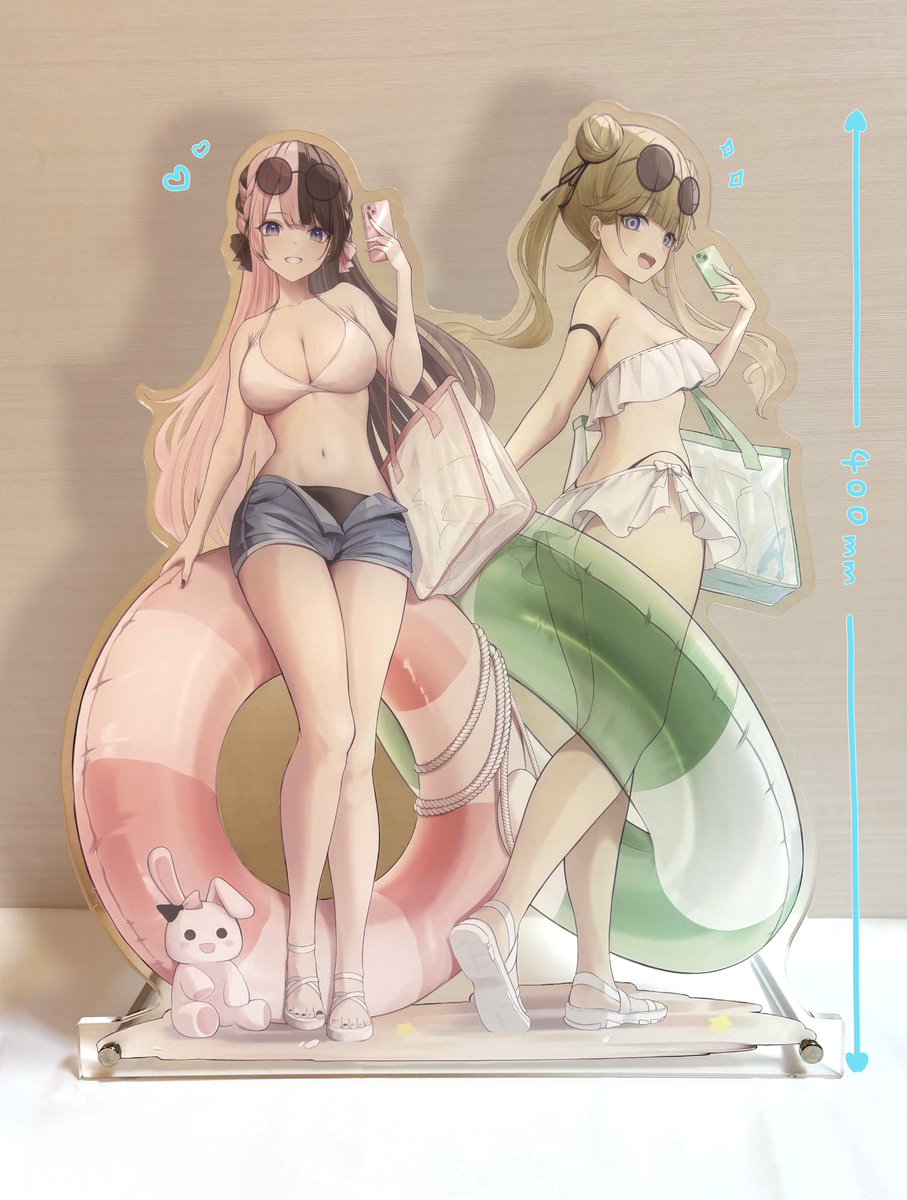 「VGGC10thアフターイベントにて超ビッグアクリルスタンドを提出する予定です!」|水月よしのイラスト