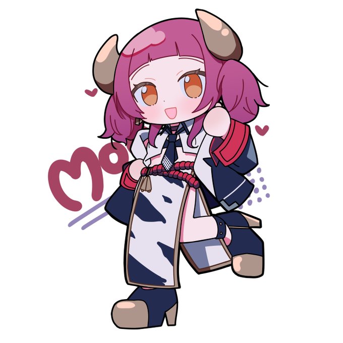 練習でSDモオちゃん描いたけどいい感じだから別垢のアイコンにしよ 