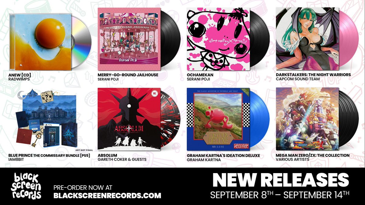 It's the second week of September and we have the perfect mix of new releases to get you in the mood for spooky season🦇

Check them out here:
mailchi.mp/blackscreenrec…