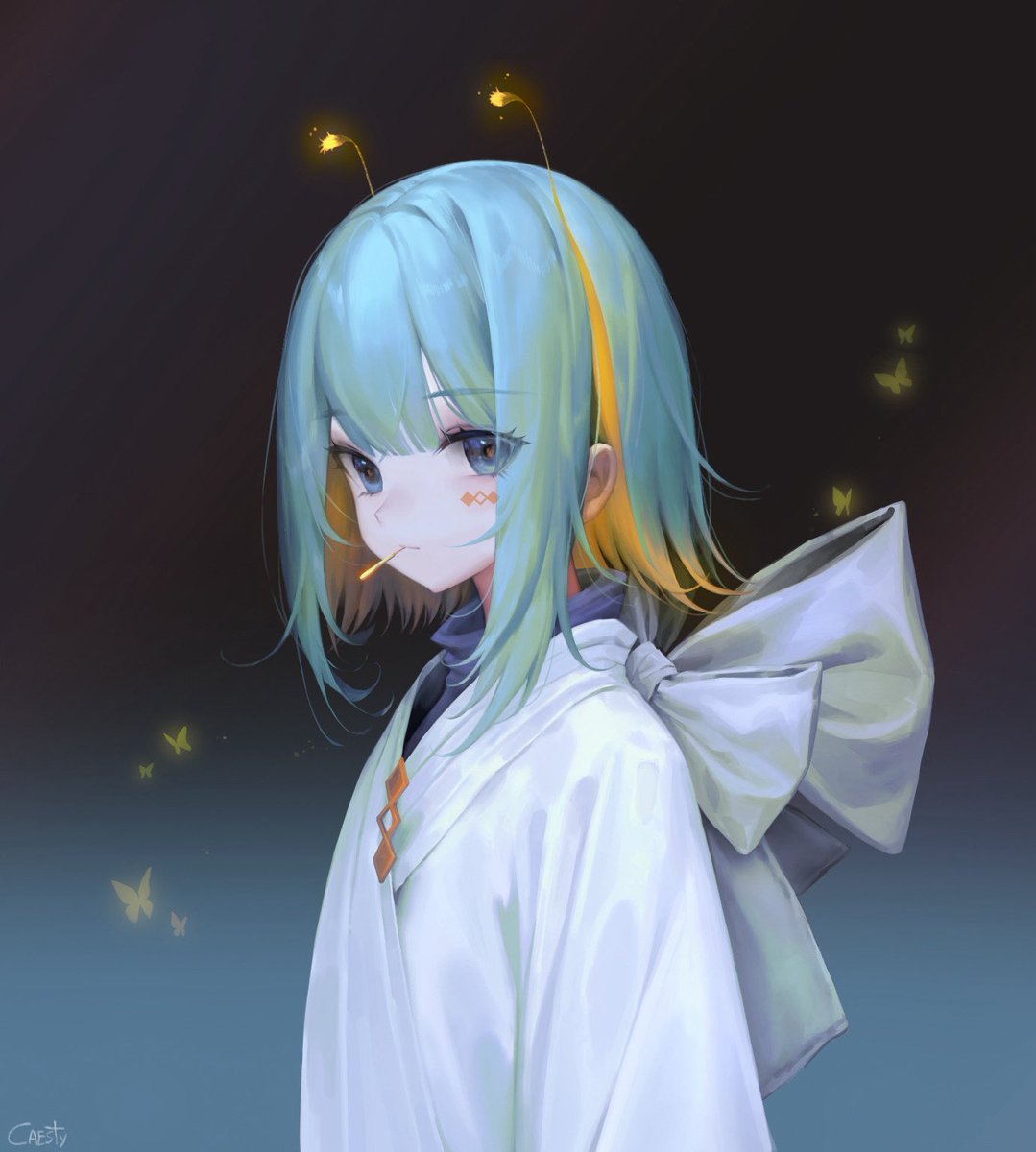 caesty's tweet image. butterfly 🦋🦋

#illustration #illust  #originalcharacter