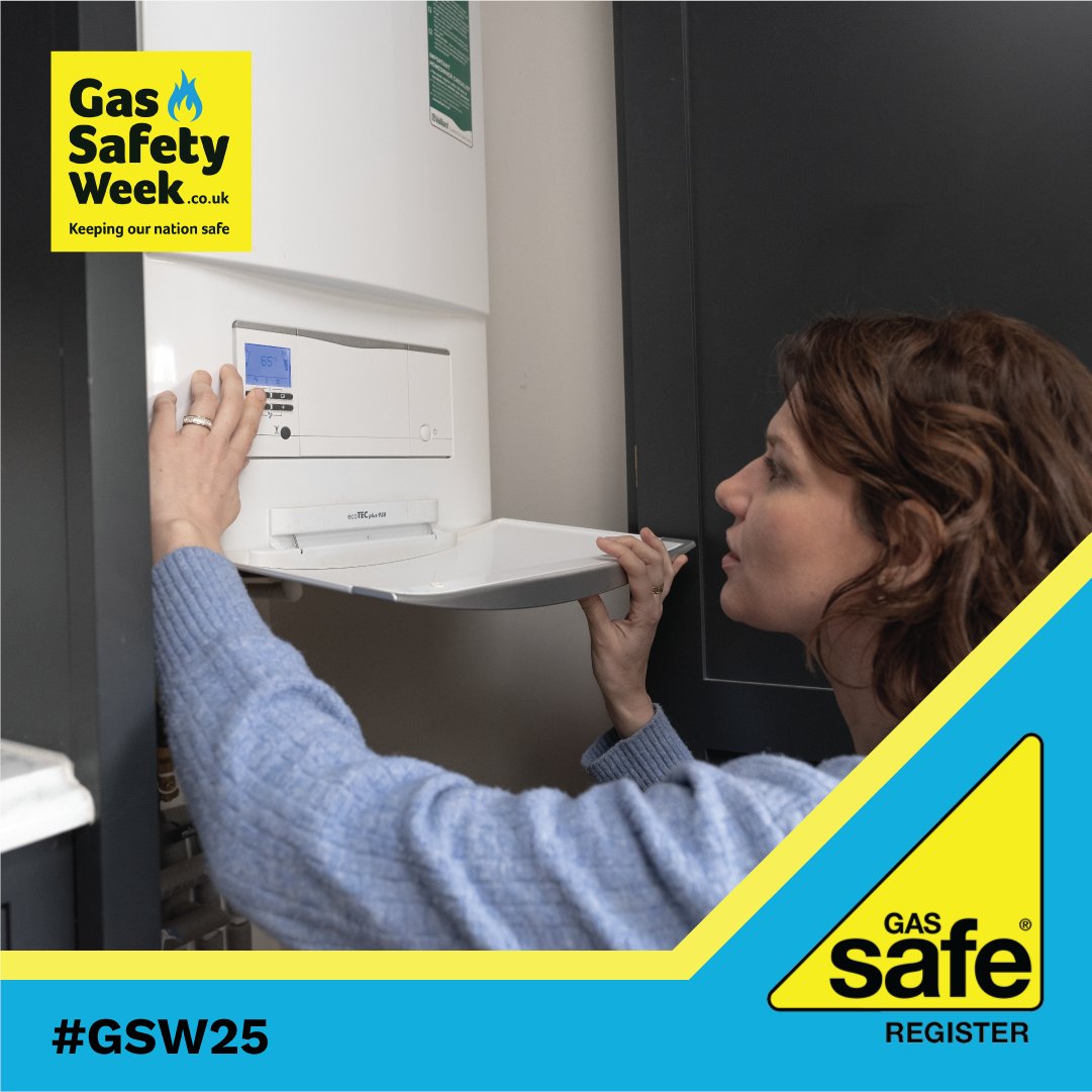 GasSafeRegister's tweet image. Never ignore signs of unsafe gas appliances. If the boiler makes unusual noises, the hob has a lazy yellow flame instead of a crisp blue one, or you see sooty/staining on or around the appliance, get it checked by a Gas Safe registered engineer. bit.ly/HomeGasSafety. #GSW25