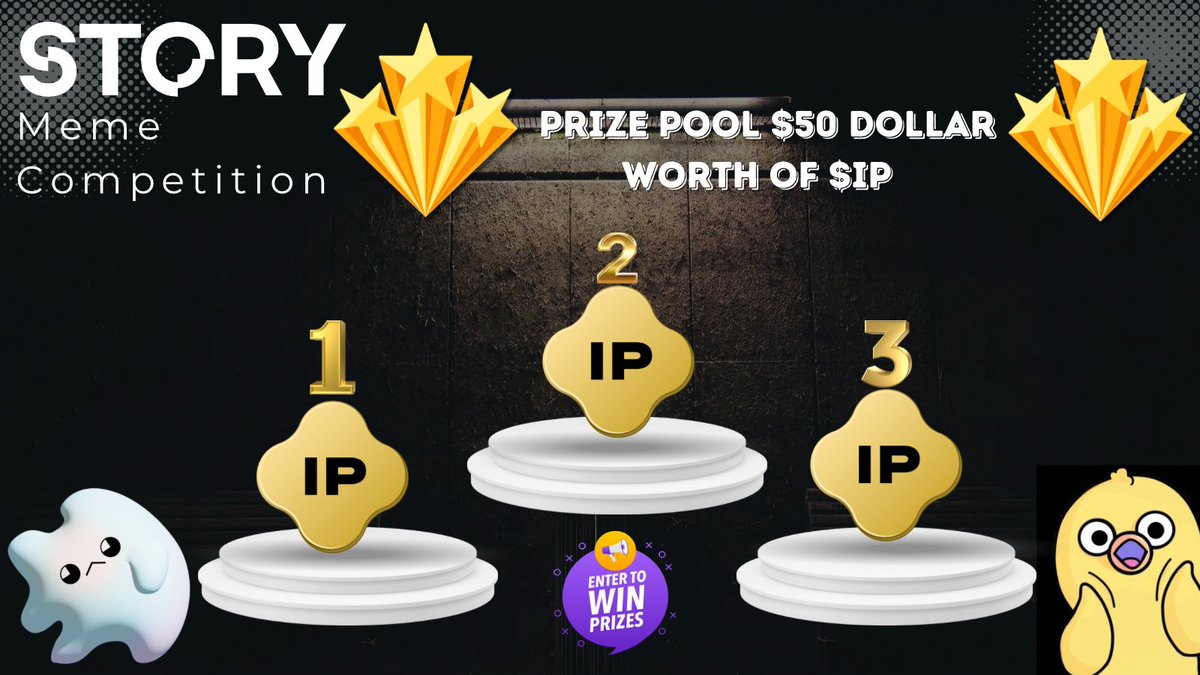 web3_assest's tweet image. Gmip fam It’s meme time 
Join our Meme Contest from Sep 14 to  Sep 19  and win your share of $50 in $IP 🤑🎉 Top 3 creators take it all show us your creativity 

This is your moment to shine, make people laugh, and earn rewards! Let’s take memes to the next level

1. Follow…