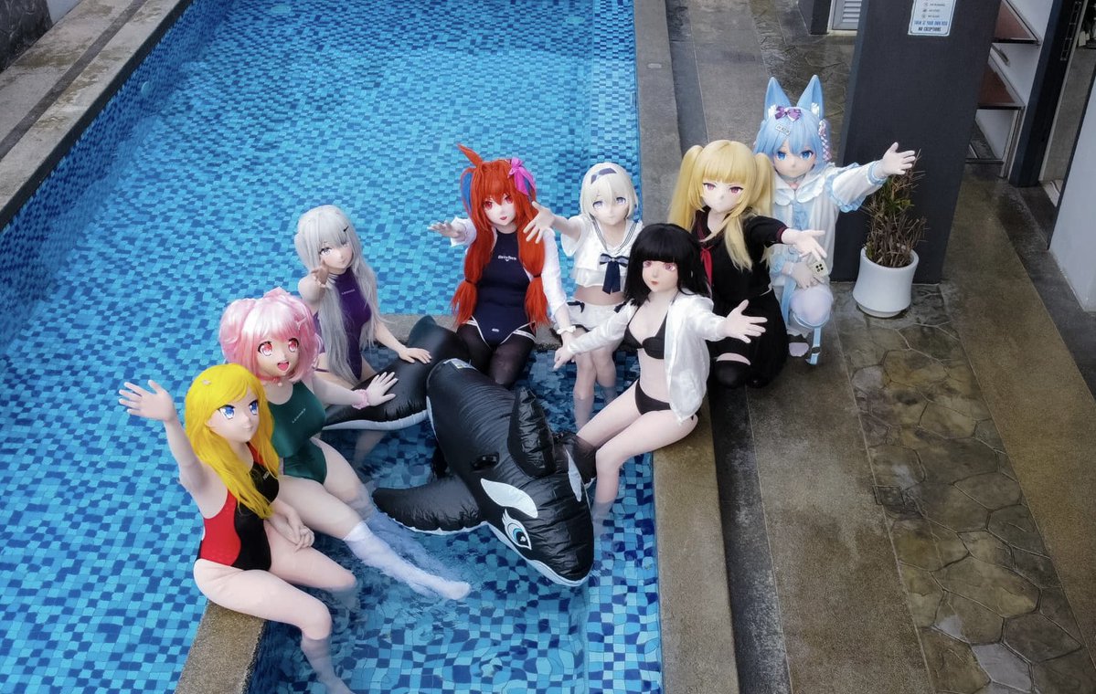 FKM Vol.1 圆满结束！

入镜（从左到右）：
<a href="/junedayooo/">June六月~</a> <a href="/chiralry/">Chiralry 呆毛</a> <a href="/hayashi_kig/">Hayashi !</a> <a href="/stalinium88/">柚子</a> 我自己 <a href="/MiRei_Kig89/">Mi Rei</a> <a href="/_september312/">September九月</a> <a href="/star_story1/">皮皮皮皮皮蛋</a> 

📷：<a href="/yunshang481/">云裳481</a> 

#kigurumi #fkm