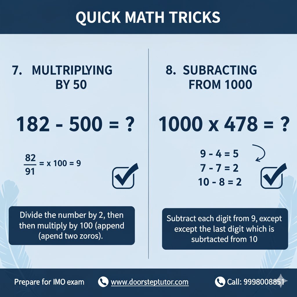 examrace's tweet image. Math Olympiad IMO Preparation @ doorsteptutor.com/Exams/IMO/ #imo #imolevel1 #imolevel2
