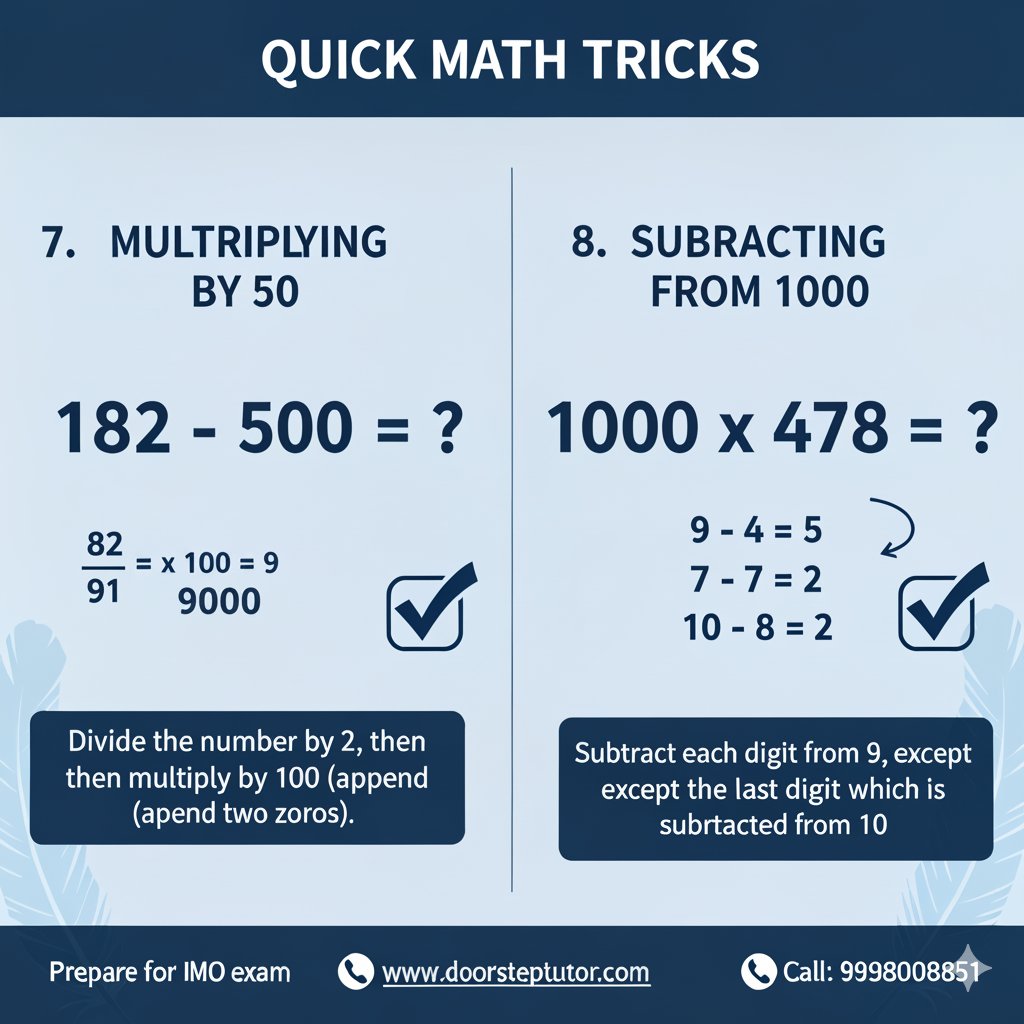 examrace's tweet image. Math Olympiad IMO Preparation @ doorsteptutor.com/Exams/IMO/ #imo #imolevel1 #imolevel2