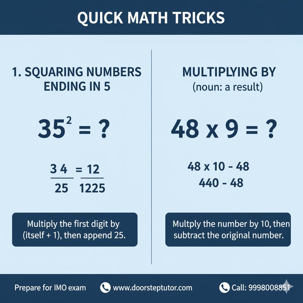 examrace's tweet image. Math Olympiad IMO Preparation @ doorsteptutor.com/Exams/IMO/ #imo #imolevel1 #imolevel2
