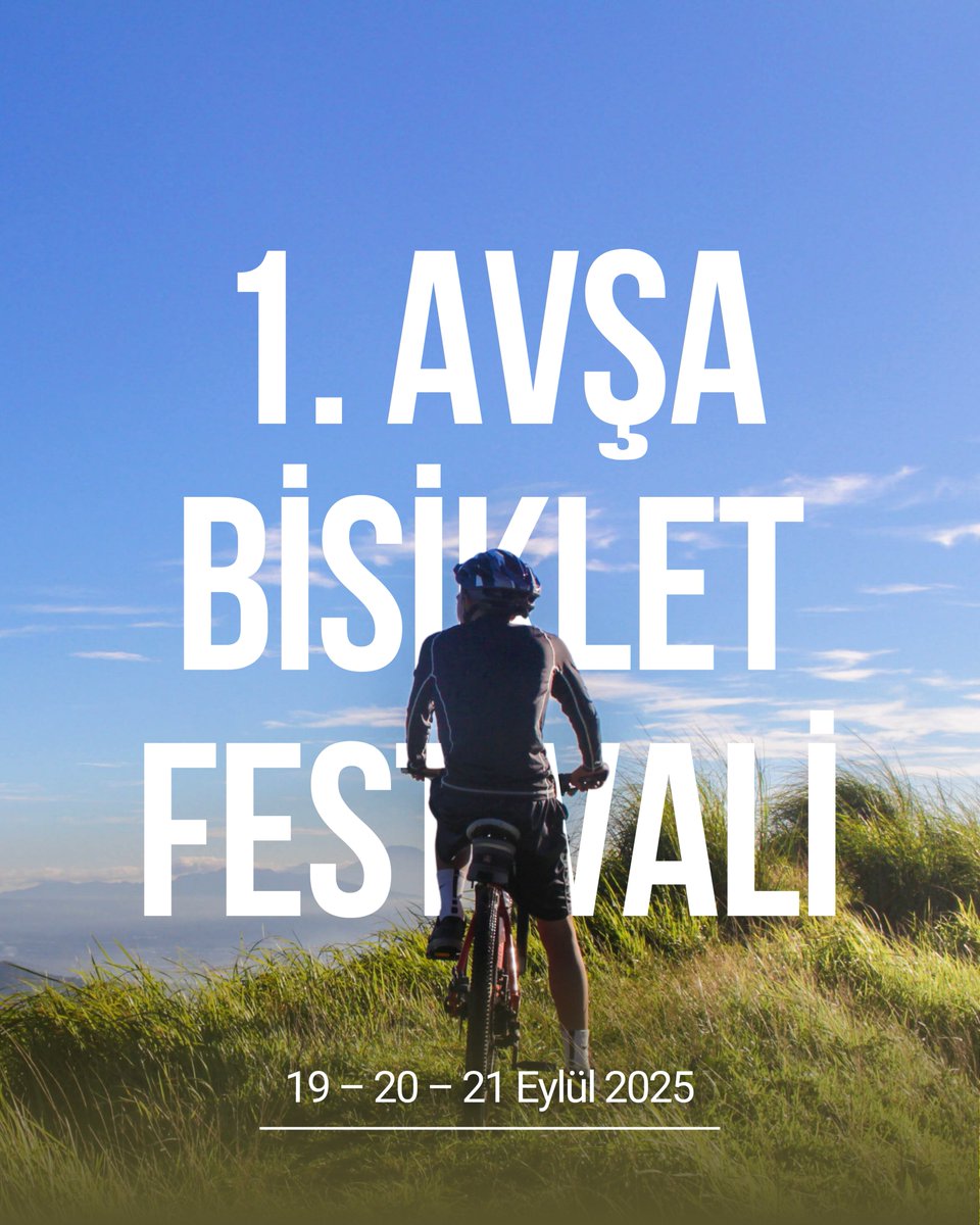 TanzAvsa's tweet photo. 🚴‍♂️ 1. Geleneksel Avşa Bisiklet Festivali başlıyor!

📅 19–20–21 Eylül 2025

📍 Avşa Adası

Doğa, spor ve eğlenceyi buluşturan bu özel tur için hazır mısınız? 🌊☀️

Rotamızı tıklayınız: https://t.co/LL0GHa0GtY https://t.co/aX2EzlWYZ3