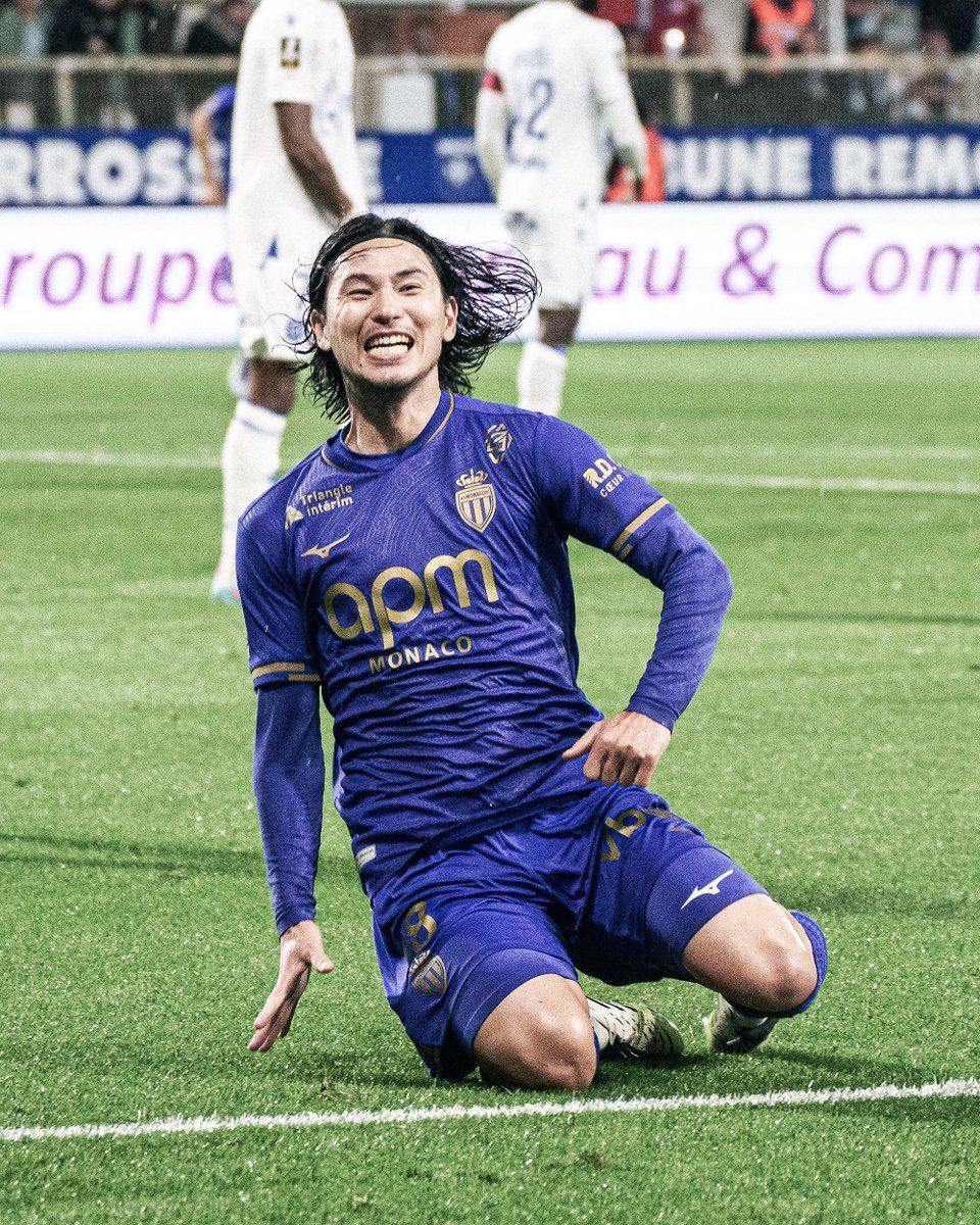 AS Monaco EN 🇲🇨 (@as_monaco_en) on Twitter photo With his goal yesterday, Takumi Minamino became the highest-scoring Japanese player in <a href="/Ligue1_ENG/">Ligue 1 English</a> history, with 18 goals! 😍🇯🇵
Congrats, Taki! 🫶 With his goal yesterday, Takumi Minamino became the highest-scoring Japanese player in <a href="/Ligue1_ENG/">Ligue 1 English</a> history, with 18 goals! 😍🇯🇵
Congrats, Taki! 🫶