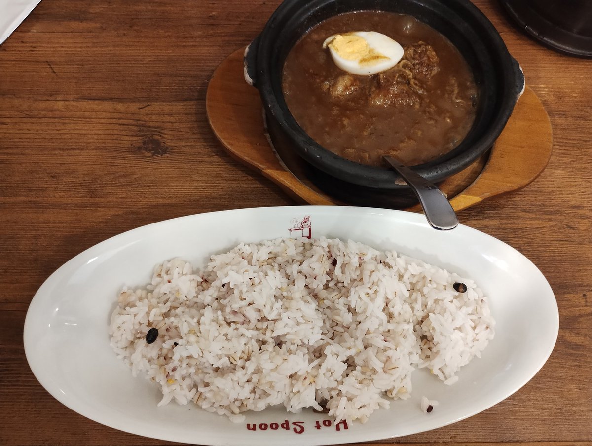 五反田のhot spoonに行ってきた
#牛すじ煮込みカレー