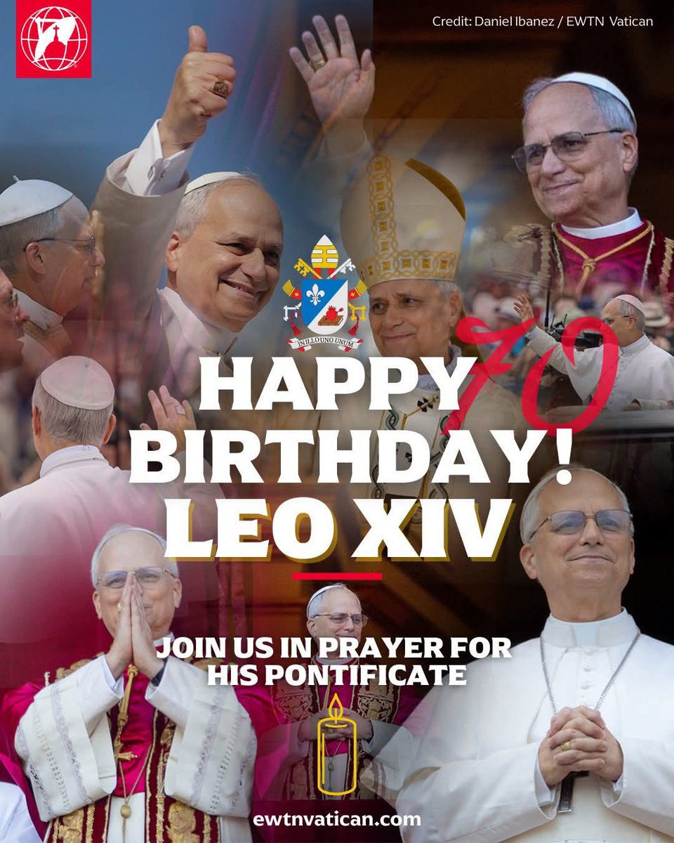 gpflow's tweet image. Birthday Wishes To His Holiness Pope Leo XIV,

Here is a birthday filled with reassurance of the presence of the Holy Spirit and the wisdom which surpasses that of the world...

Viva Papa... &apos;Ad Mutos Annos&apos;