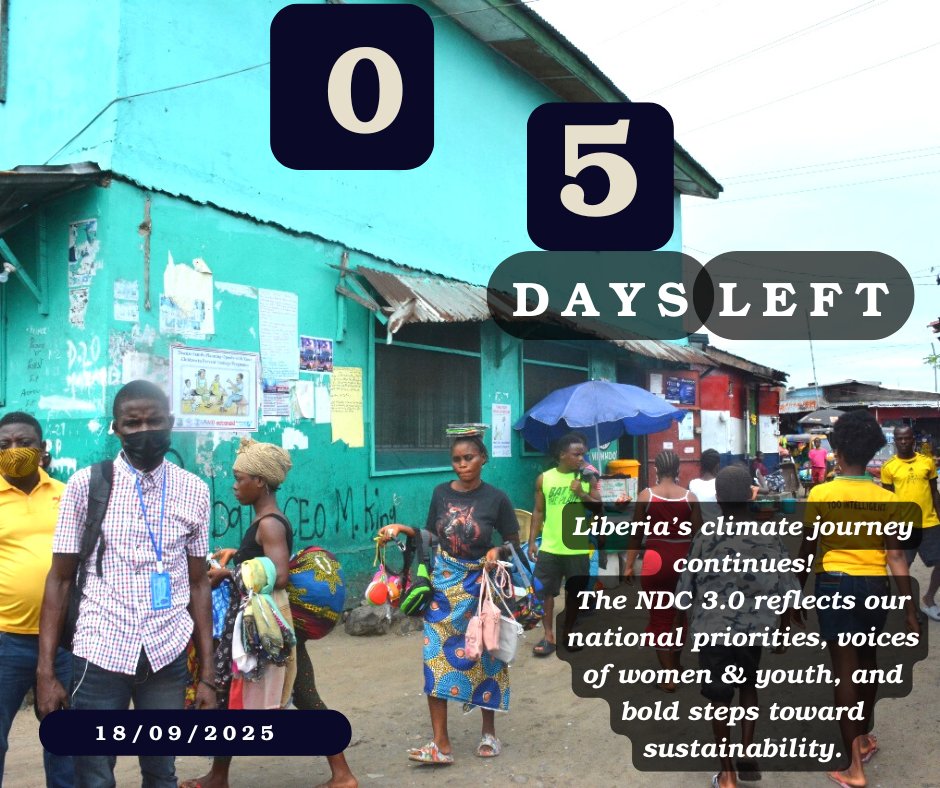 UNDPLiberia's tweet image. #ClimateAction #liberiaclimate #SDGs #ndcliberia