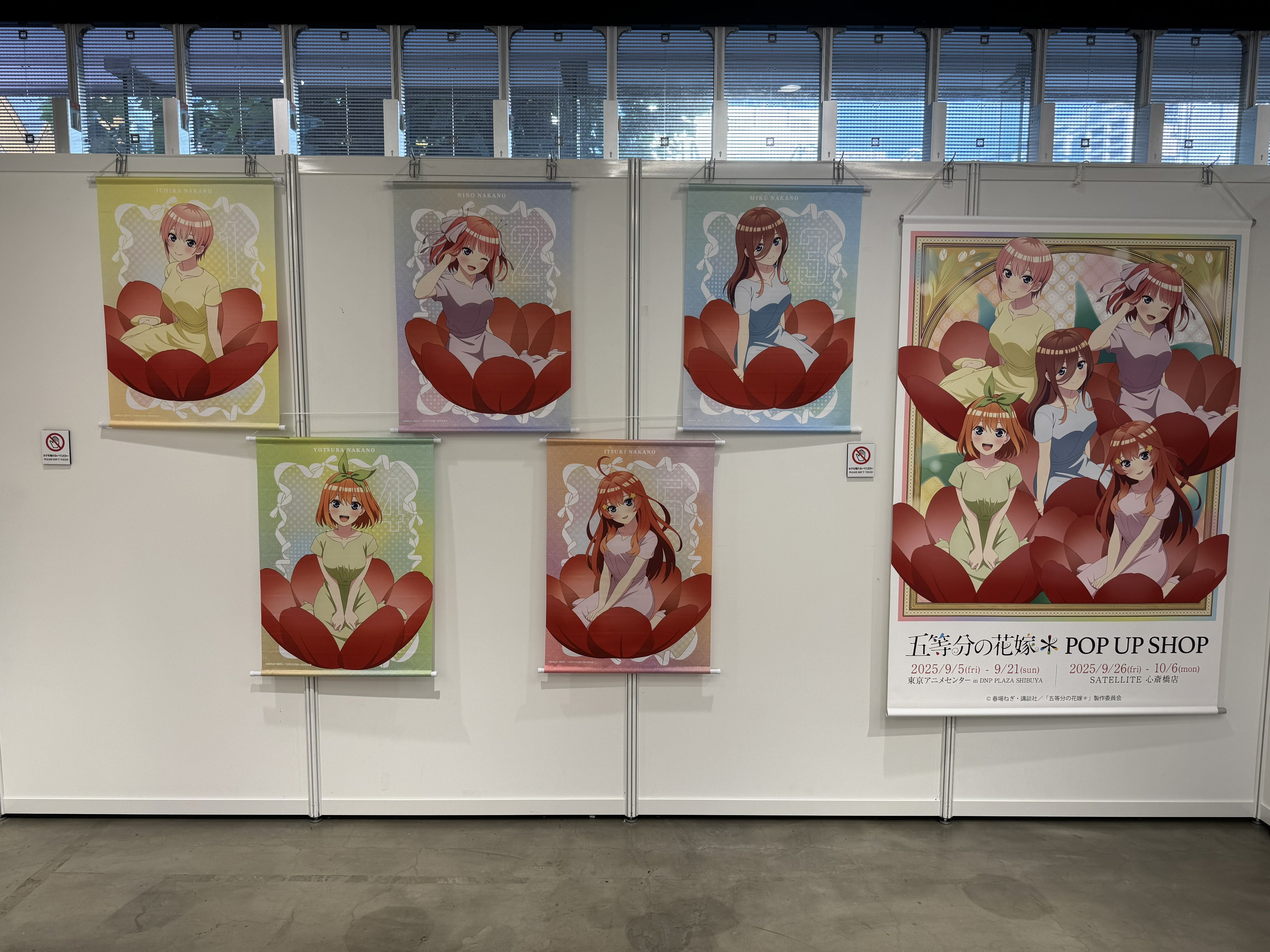 五等分の花嫁　アニメ原画展　ポストカードセット　絶版　コンプ　新品未開封 五等分の花嫁」アニメ原画展 Engagement 渋谷会場 | 東京アニメ