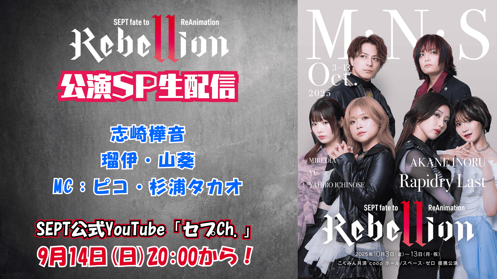 ピコ💋8/15🆕リリース…火花／あなたが生きる意味になりたい