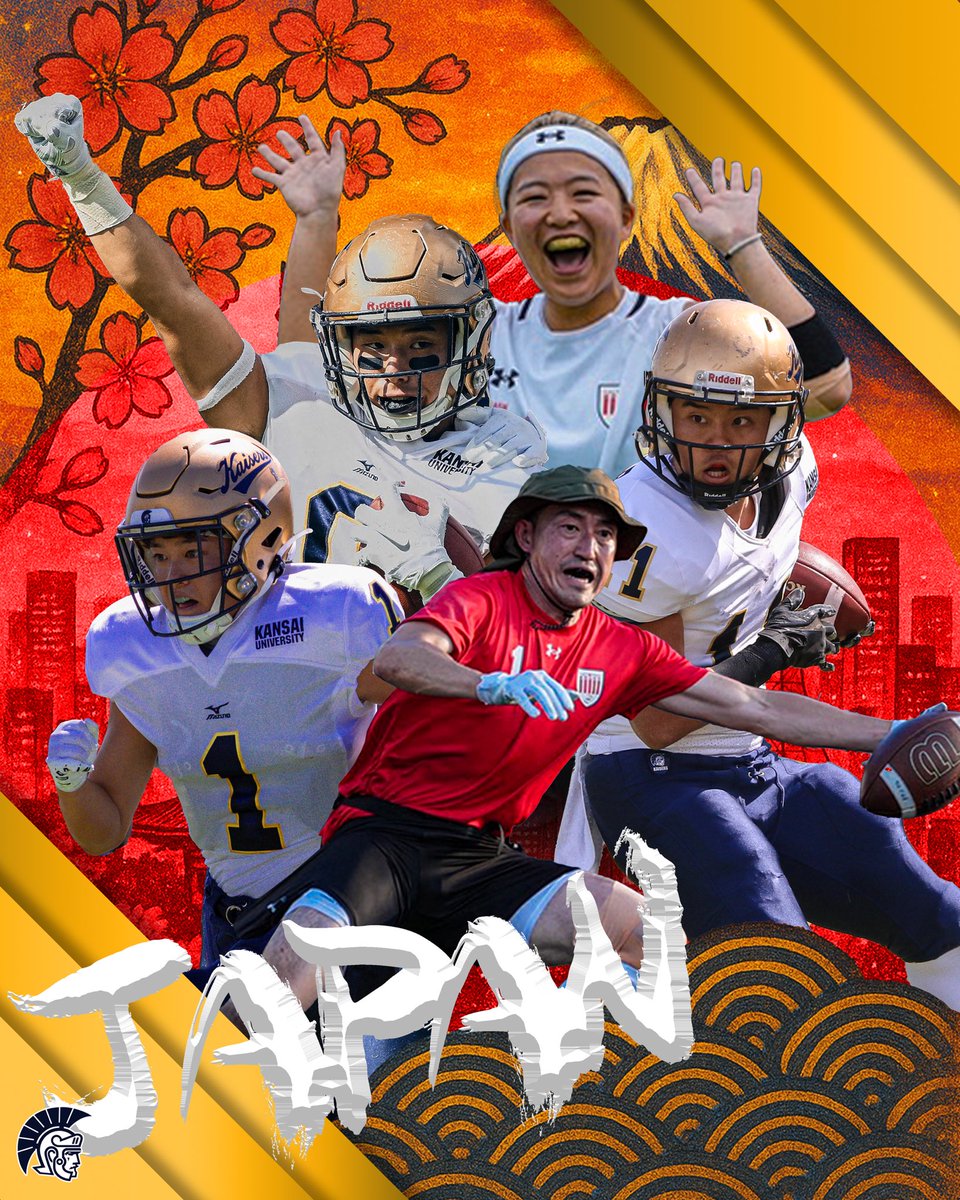 【カイザーズファミリーの活躍👑】

2025年10月23日から中国・寧波で行われるフラッグフットボールのアジア・オセアニア大陸選手権における日本代表チームに、本学OBの池井勇輝さん（＃1C/WR/DB,2011年卒）とカイザーズフラッグフットボールの金谷明咲妃コーチ（＃5 DB/WR,2023年卒）が選出されました