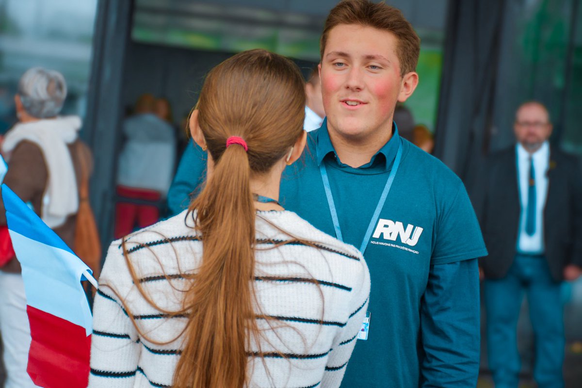 RNJ_off's tweet photo. 🔵 Comme à chaque fois, la jeunesse est au rendez-vous pour vous offrir un meeting exceptionnel.

On vous attend à 15h au Palais 2 l’Atlantique de Bordeaux pour notre grand meeting de rentrée aux côtés de @MLP_officiel et @J_Bardella !

#JusquÀLaVictoire 🇫🇷 https://t.co/jUrTrKBC83