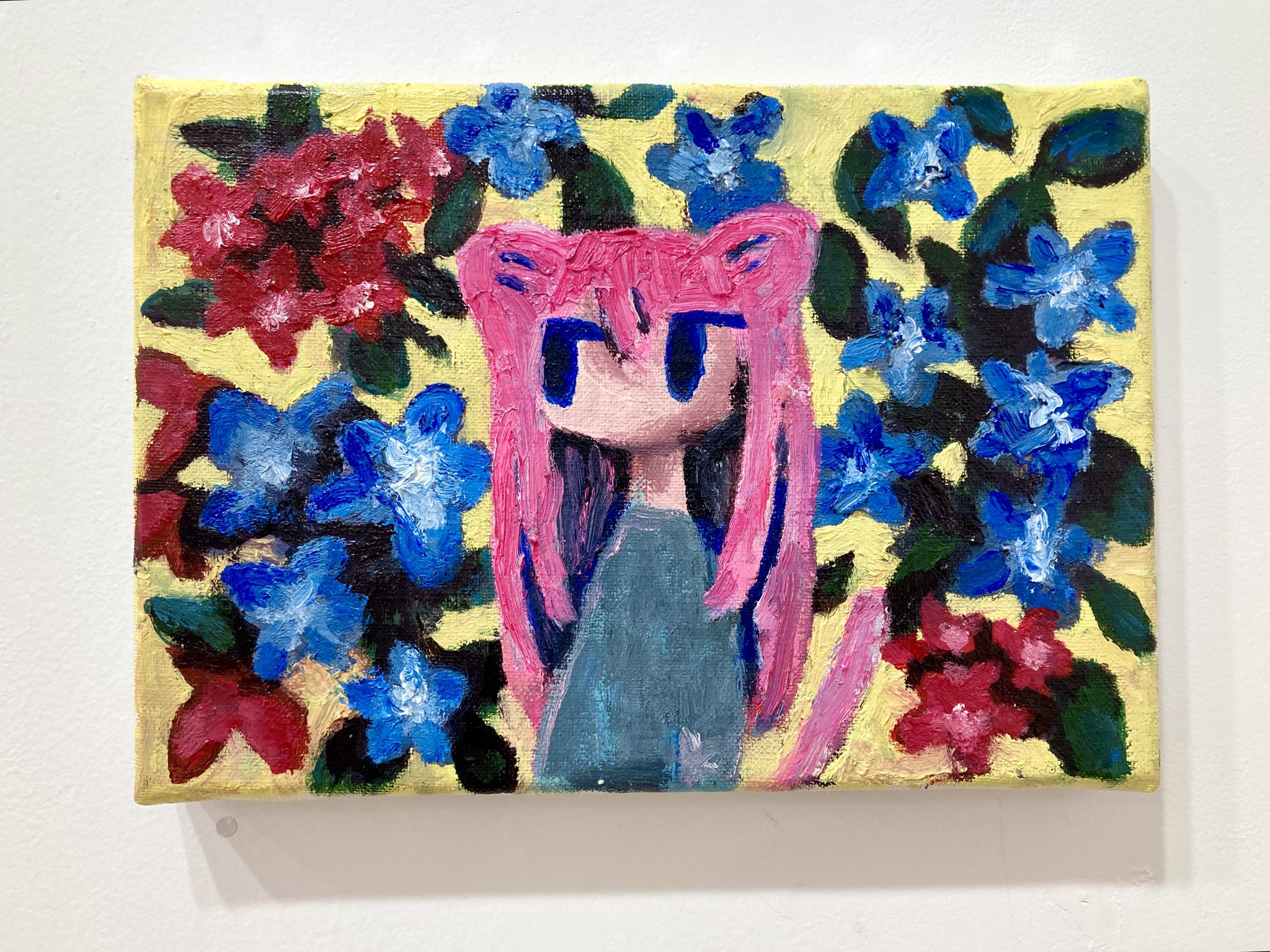 手作り額付き作品　title「お通りニャンコ」 gallery TOWED on X: 