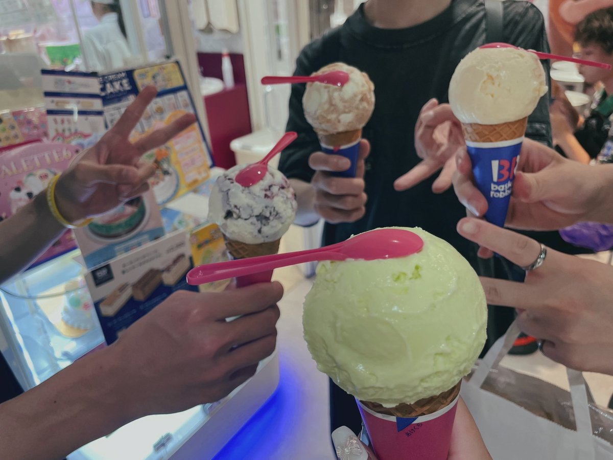 焼肉終わりのアイス🍨