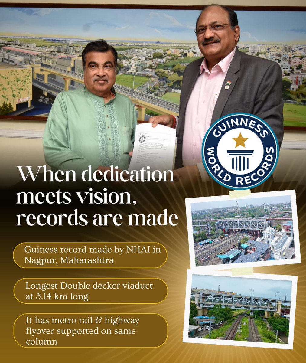 वो पोस्ट जिसमे Nitin Gadkari को हर सड़क के लिए दोष देना दुखद है,क्योंकि वे सड़के राज्य/नगर पालिका की हैं। उनके मंत्रालय के हाईवे पर तो भारत रिकॉर्ड बना रहा, पिछले 10 साल में जितना बना, उतना 60 साल में नहीं बना था। दिल्ली–मेरठ 4 घंटे से 45 मिनट हुआ,  आँखें खोलो, ब्लेम-गेम बंद करो