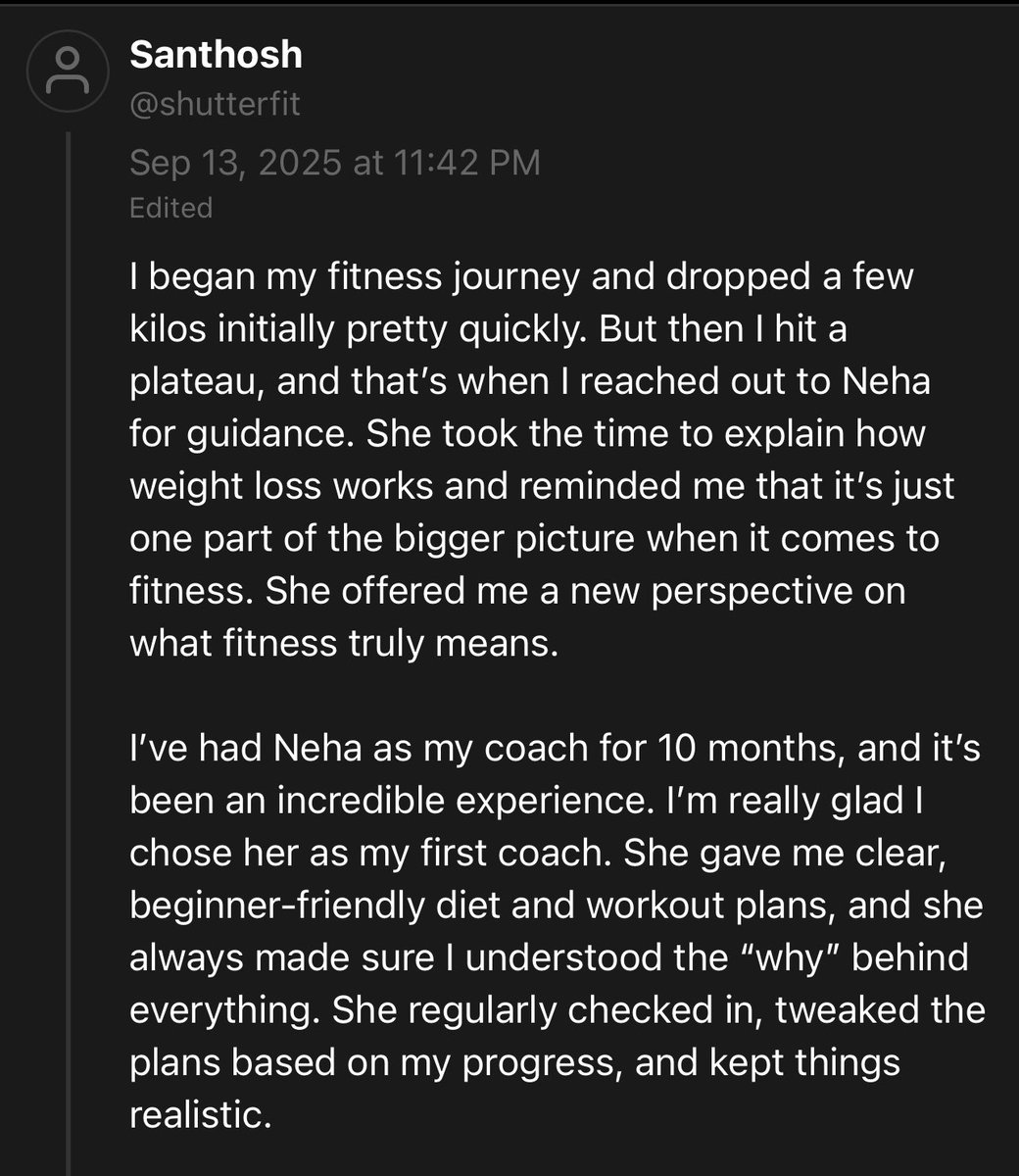 Dr Neha Chawla || FreeGym tweet media