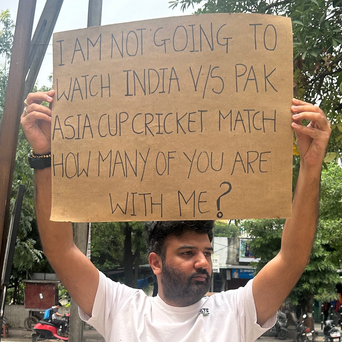 #INDvsPAK #BoycottINDvPAK